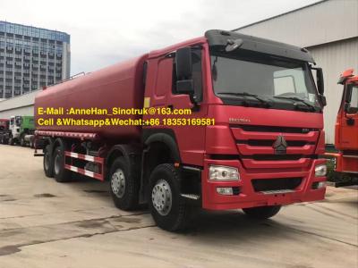 China Sinotruk Water Truck 25-35CBM 8X4 For Water Carrying Landscaping of Sinotruk Howo for sale