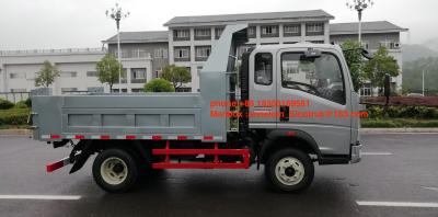 China 5T New dump truck Sinotruk Homan 4x2 6tires Euro3 emission stander Light Truck for sale