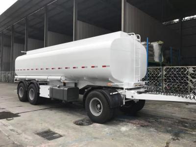 China Three Axles Fuel Tanker Full Heavy Duty Semi Trailers Mechanical Suspension for sale