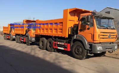 China Beiben Congo Super Duty Dump Truck 6x4 20M3 40T Load Capacity 380hp Euro2 for sale