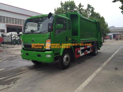 China 4x2 6001 - 10000L-van de de Vrachtwagenvrachtwagen van de Huisvuilpers Dieseltype Voor speciale doeleinden Te koop