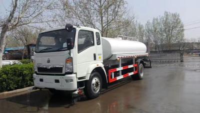 China VAN DE HET LICHTE WATERvrachtwagen VAN SINOTRUK HOWO 4X2 KLEINE TANKWAGEN 5-10 CBM Te koop