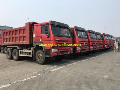 China 40T Load Capacity LHD Heavy Duty Tipper Trucks for sale