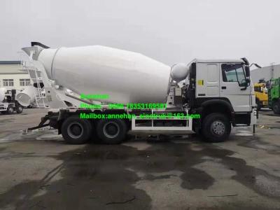 China Howo7 Sinotruk 10M3 336hp Euro2 Concrete Mixer Machine Truck for sale