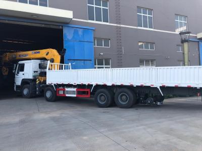 China 20 Ton Sinotruk Howo 8x4 Truck Mounted Crane Straight Boom for sale