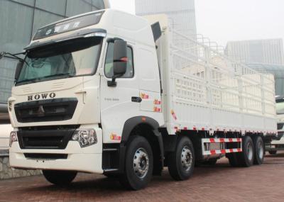 China 50 Tons SINOTRUK HOWO A7 8x4 Box Stake Truck 336/371 Horsepower for sale