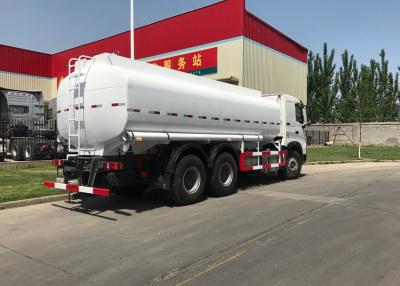China 21000 Liters Sinotruk Howo A7 6x4 Fuel Tank Truck Lhd 4 Mm Tank Thickness for sale