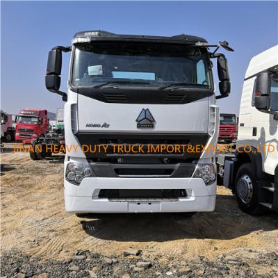 China WHITE SINOTRUK HOWO A7 SEMI TRUCK MOVER 6x4 PRIME MOVER INTERNATIONAL TRACTOR TRUCK for sale