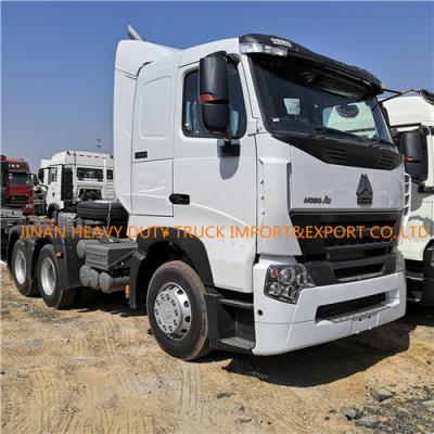 China White Sinotruk A7 6x4 Prime Mover Truck Howo 6x4 Tractor Truck for sale