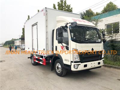 China SINOTRUK HOWO 4x2 Light Duty Commercial Trucks Electric Cargo for sale