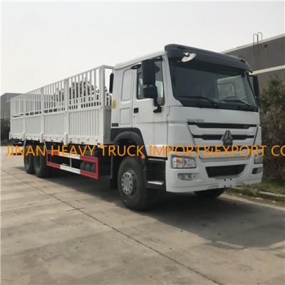 China Sinotruk 336hp 371hp 6X4 HOWO Heavy Cargo Truck Trailer 10 Wheeler Flatbed Truck for sale