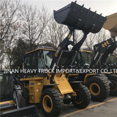 China WZ30-25 4 Wheel Drive Backhoe Loader Digger With Attachments for sale