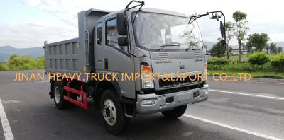 Κίνα 5 μικρό Sino φορτηγό απορρίψεων φορτηγών απορρίψεων τόνου HOWO 4x2 ZZ3158E3414C1 προς πώληση