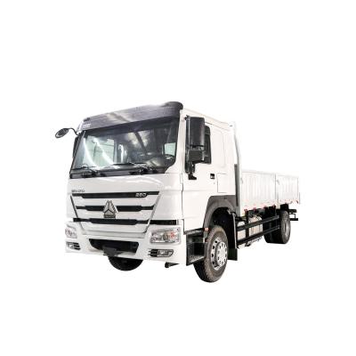 China Sinotruk HOWO Light Duty 4x2 Heavy Cargo Truck 290HP Box Truck Lorry Van Goods for sale