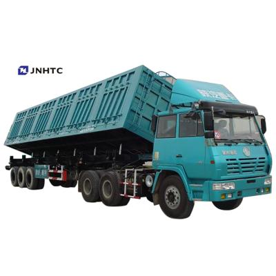 China Side Lifting Heavy Duty Semi Trailer Van Cargo Box Trailer 3 Axles for sale