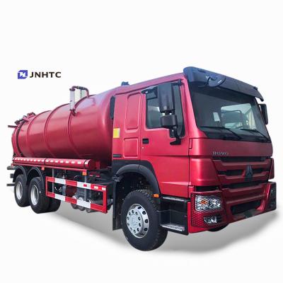 China HOWO 336ps 16cbm Sewage Suction Truck Diesel Euro2 10 Wheels 6x4 for sale