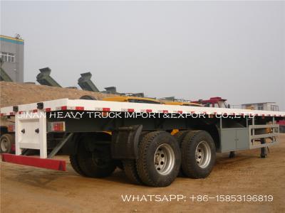 China 2 Axle 13/16 Ton Heavy Duty Semi Trailers Fuwa Container Semi Trailer 40ft for sale
