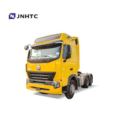 China SINOTRUK A7 6X4 Used Truck Tractor 10 Wheel 371 420HP Prime Mover Head for sale