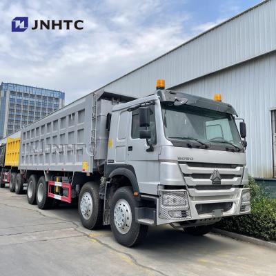 China HOWO 8x4 Euro2 371hp Tipper Dump Truck With 2 Alarm Lamp for sale