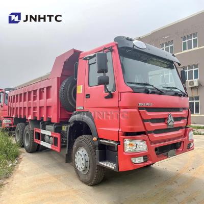 중국 시노트루크 HOWO 6x4 유용 광물 채굴 덤프트럭 빨강 Euro2 광산 336 에이치피 60 톤 판매용
