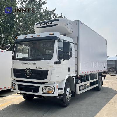 China Shacman L3000 4x2 Refrigerator Truck Fruit Vegetables Transport Thermo King for sale