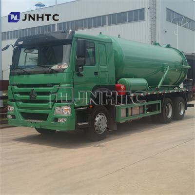 China Sewage Truck HOWO Heavy Duty 6 Wheels 10cbm Sewage Suction Sewage Truck for sale