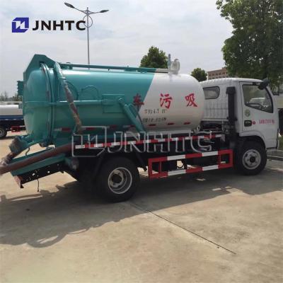 Cina L'annuncio pubblicitario di bassa potenza di DONGFENG trasporta il camion su autocarro di piccola capacità di aspirazione delle acque luride di vuoto in vendita