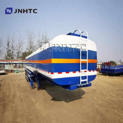 China 3 Axles 40000L 2 Compartment Heavy Duty Semi Trailers Used Oil Fuel Tanker for sale