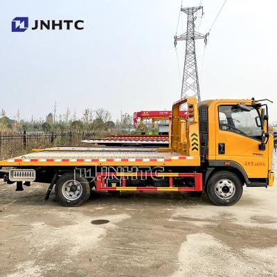 China Sinotruk HOWO 4x2 5TON Light Duty Commercial Trucks Flatbed Wrecker Tow Truck for sale