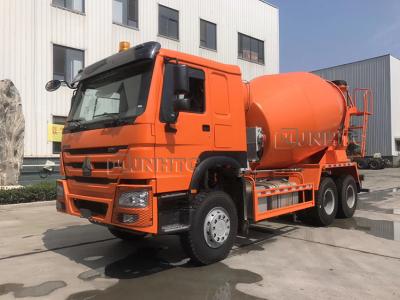 China SINOTRUK HOWO Auto Loading Concrete Mixer 10 Wheeler 371hp 12m3 for sale