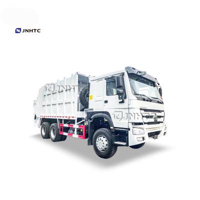 China 6x4 10 Wheels 16CBM Waste Compactor Truck Hanging Bucket for sale