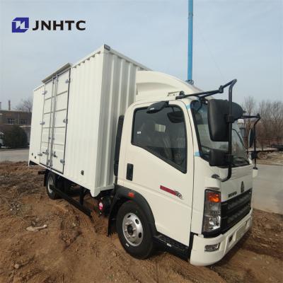 Κίνα SINOTRUK HOWO LHD Box Truck Van Cargo Truck 6 τόνοι 116hp προς πώληση