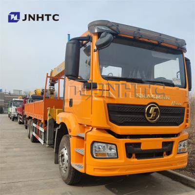 China O caminhão da cama lisa de SHACMAN montou do crescimento telescópico de 10 toneladas de 3 seções de Crane Tow Truck Brand dos crescimentos do guindaste 4 a carga avaliado 180 à venda