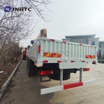 Chine Le camion de grue monté par camion de SHACMAN a monté des grues de boom d'articulation camion de cargaison de camion de grue de 10 tonnes avec la grue à vendre