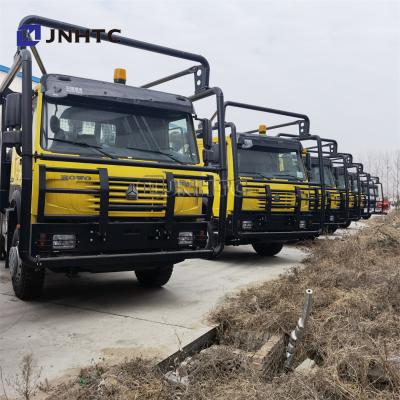 中国 Sinotrukのhowoのブランド6x4は販売のための木製の輸送のトラックの記録のトレーラーを材木で支える 販売のため