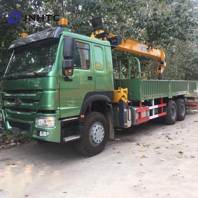 Κίνα Φορτηγό φορτίου Sinotruk HOWO 6*4 40ton 10wheels 371hp που τοποθετείται με το ευθύ φορτηγό γερανών βραχιόνων 10 τόνου προς πώληση