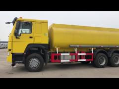A7 6x4 25m³ Oil Tank Truck