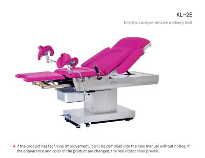 Chine La gynécologie de KELING KL-2E a intégré le Tableau obstétrique électrique pour le lit de la livraison de neurochirurgie à vendre