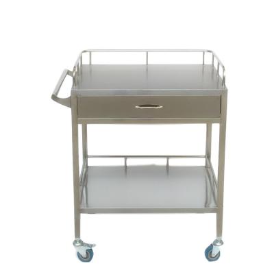 China KLH025 Stainless Steel Medicine Trolley for hospital clinci center for sale