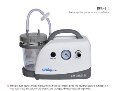 China DFX-III ELECTRIC SUCTION MACHINE portable suction unit portable suction pump medical for sale