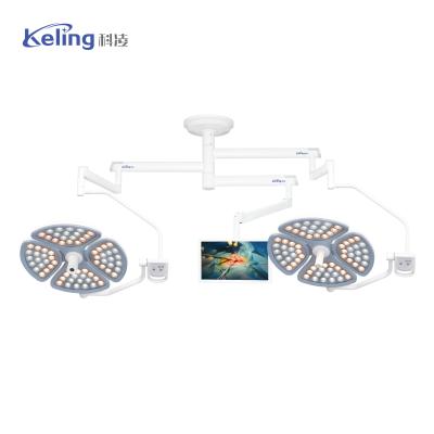 China Double Head Dome STZ4 Shadowless Operating Lamp , Electric Surgical Ceiling Lights for sale
