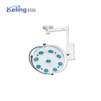 China Led surgical operating light surgical shadowless operating lamps ceiling lamp medical double heads lamp medical equipmen for sale