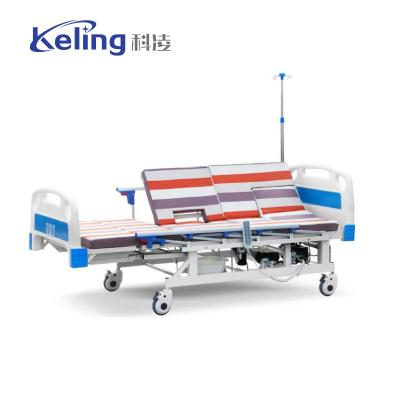 China Anti skid ABS Manual Turning over Nursing Hospital bed for medical use for sale