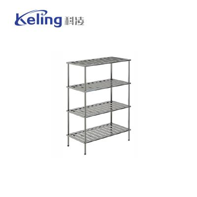 China KL-H055 Stainless steel Shelf With Four Layers en venta
