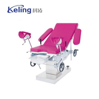 China KL-2C  Stainless Steel manul hydraulic obstetric delivery table for sale