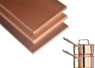 China Ultra Thin Copper Clad Steel Plate Strip Coil Good Dimensional Consistency for sale
