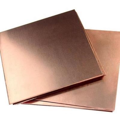 Chine Plat d'en cuivre de béryllium d'élasticité de plat de feuille d'en cuivre de Mrd ECU C17200 haut à vendre
