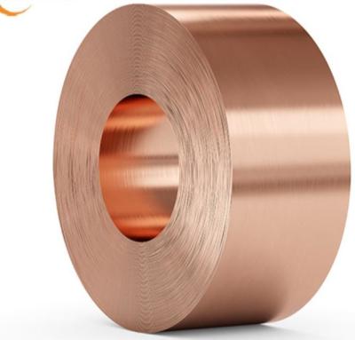 China ASTM C10700 CuAg0.1 High Strength Copper Strip Roll 1800F for sale