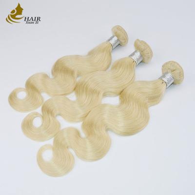 China Corpo Ondulado Loiro Sombra Remy Extensões de cabelo 22 polegadas à venda