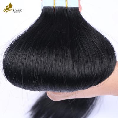 Cina Cuticule allineata 16 pollici estensioni di capelli Vergine Remy parrucche nero in vendita